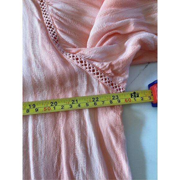 Ariat Womens Sz XL Society Top Peasant Boho Tassel Scoop Neck Tunic - Picture 7 of 8